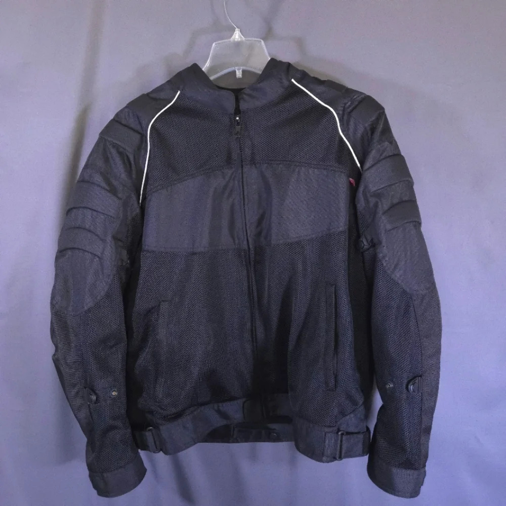 Noru‎ Kaze Mesh Moto Jacket Abrasion Resistant Armor Light Bikercore Size 3XL